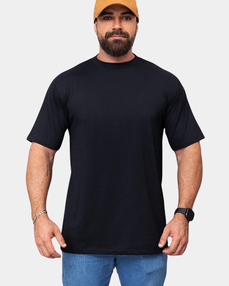 Camisa Preta Oversized